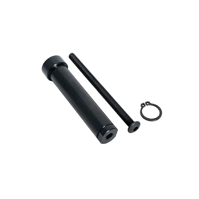 2-3/4" L x 1/2" OD Stub Shaft (Aluminum, 1/4" Bore) (2-Pack)