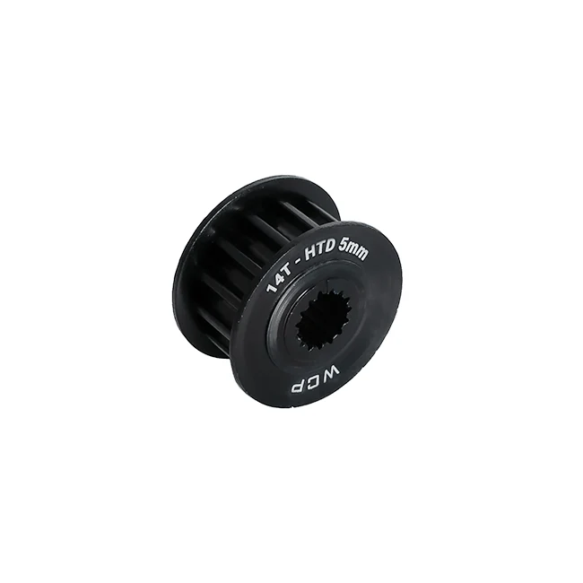 14t x 9mm Wide Aluminum Pulley (HTD 5mm, 8mm SplineXS Bore)