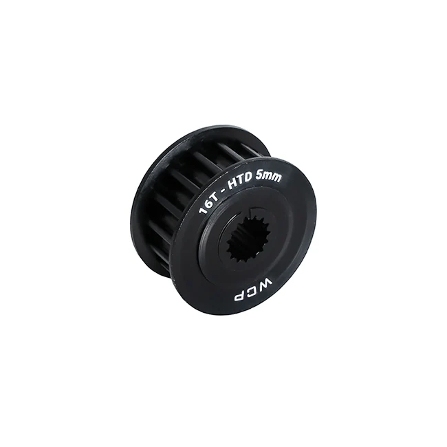 16t x 9mm Wide Aluminum Pulley (HTD 5mm, 8mm SplineXS Bore)