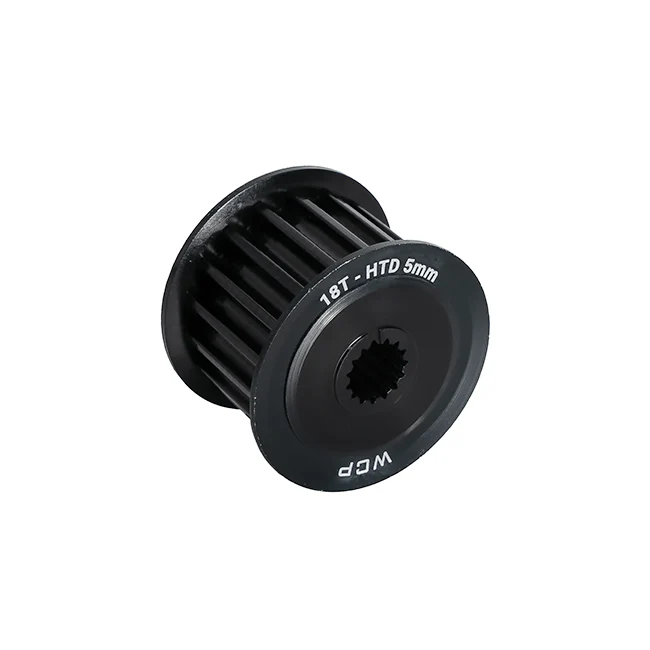 18t x 15mm Wide Aluminum Pulley (HTD 5mm, 8mm SplineXS Bore)