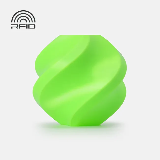 Bambu Lab Neon Green TPU for AMS 68D (1.75mm, 1KG Spool)