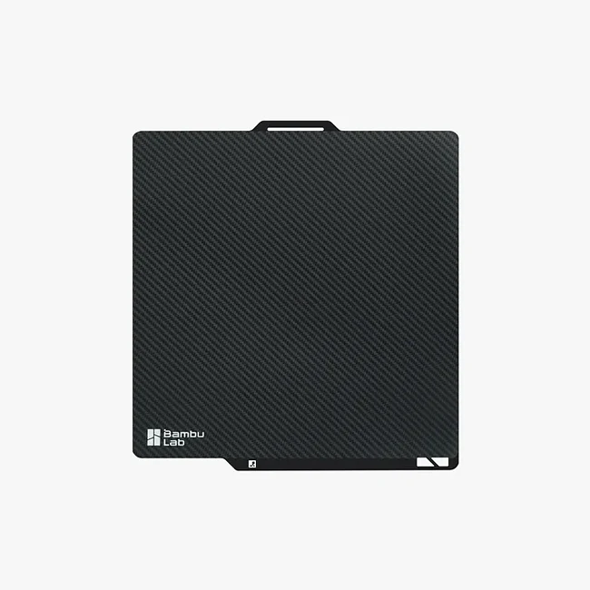 Bambu 3D Effect Plate and Sheet, Carbon Fiber, X1 Series/P1 Series/A1