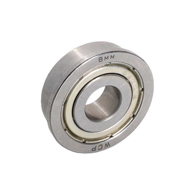 8mm ID x 0.875" OD x 0.281" WD (Flanged Bearing)