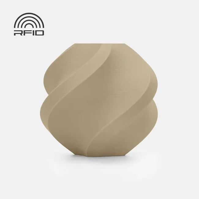 Bambu Lab Dessert Tan PLA Matte (1.75mm, 1KG Refill)