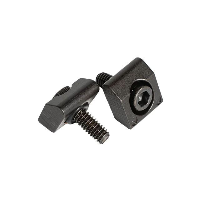 8-32 Screw, 1500 lbs Holding Force, Fixture Pitbull Clamps (8-Pack, Mitee Bite 26020)