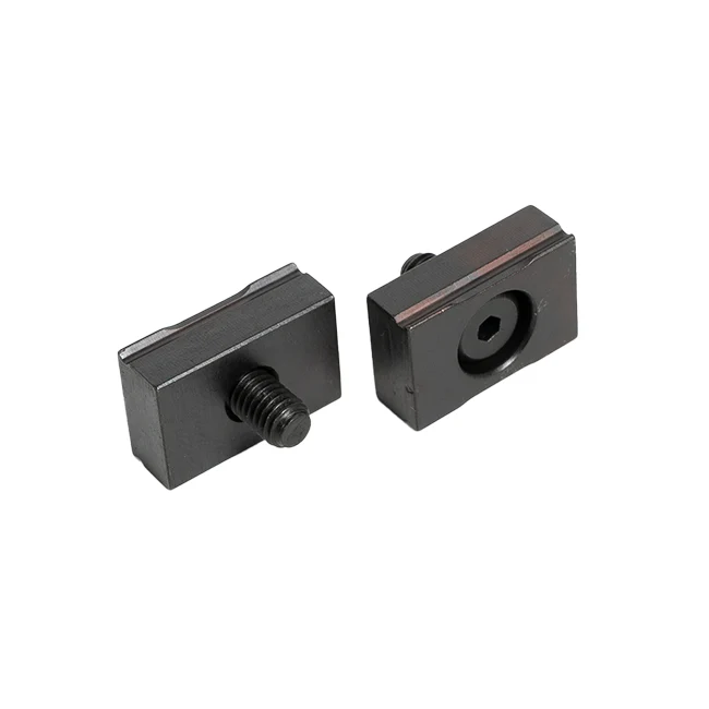 10-32 Screw, 1/2" Vise Jaw Grips Talongrip (2-Pack, Mitee Bite 32050)