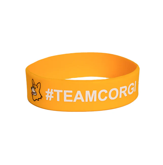 WCP #TEAMCORGI Wrist Band (5-Pack)