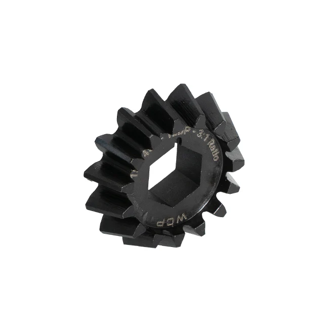 15t 3:1 Steel Bevel Gear (15t:45t, 12 DP, 1/2" Hex Bore)