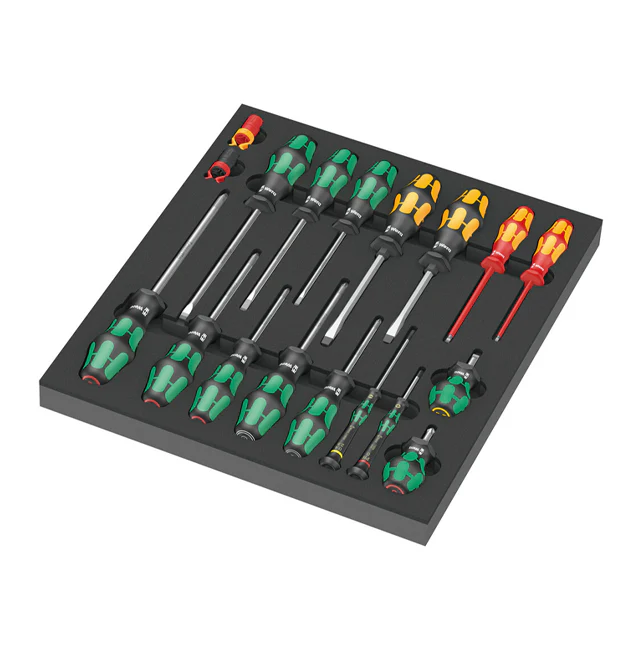 Foam Insert Screwdriver Set (18 Pieces)