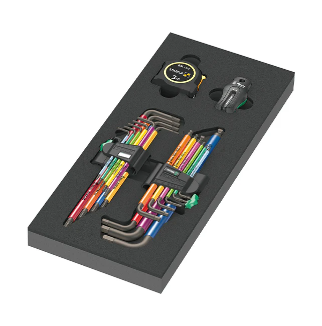 Foam Insert L-Key Set (20 Pieces)