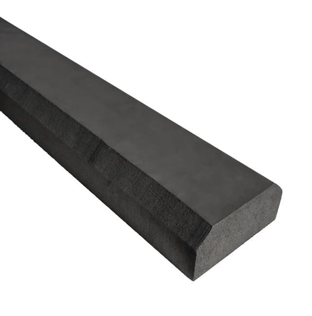 Chamfer Corner Crosslinked Polyethylene  Bumper Foam (3lb, 2.5" x 5" x 36")