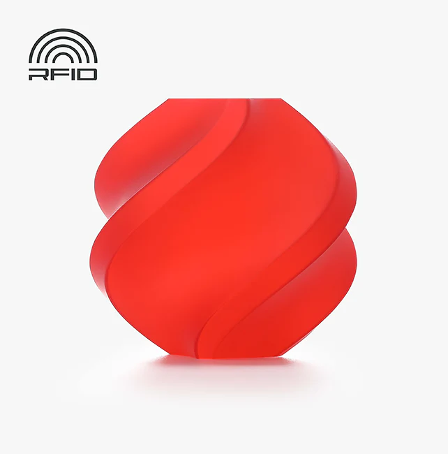 Bambu Lab Red PLA Translucent (1.75mm, 1KG Spool)